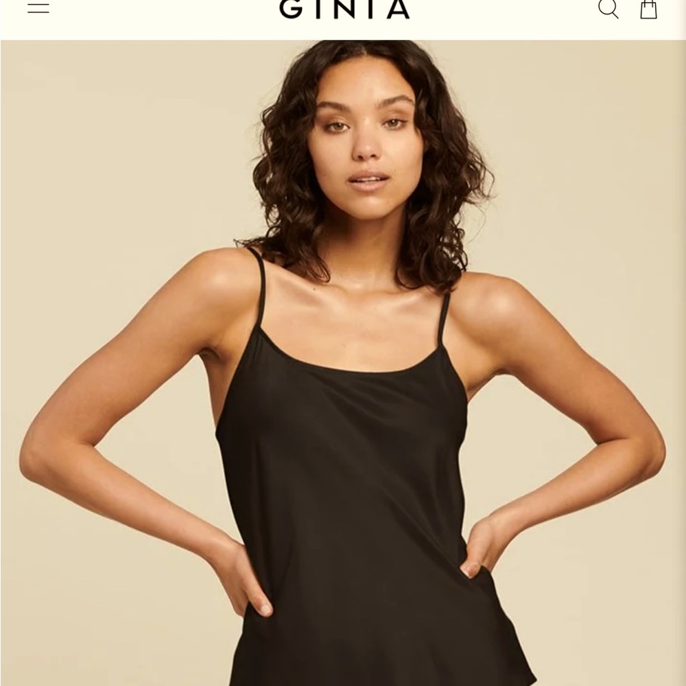 WASHABLE SILK CAMI GINIA NEW with tags